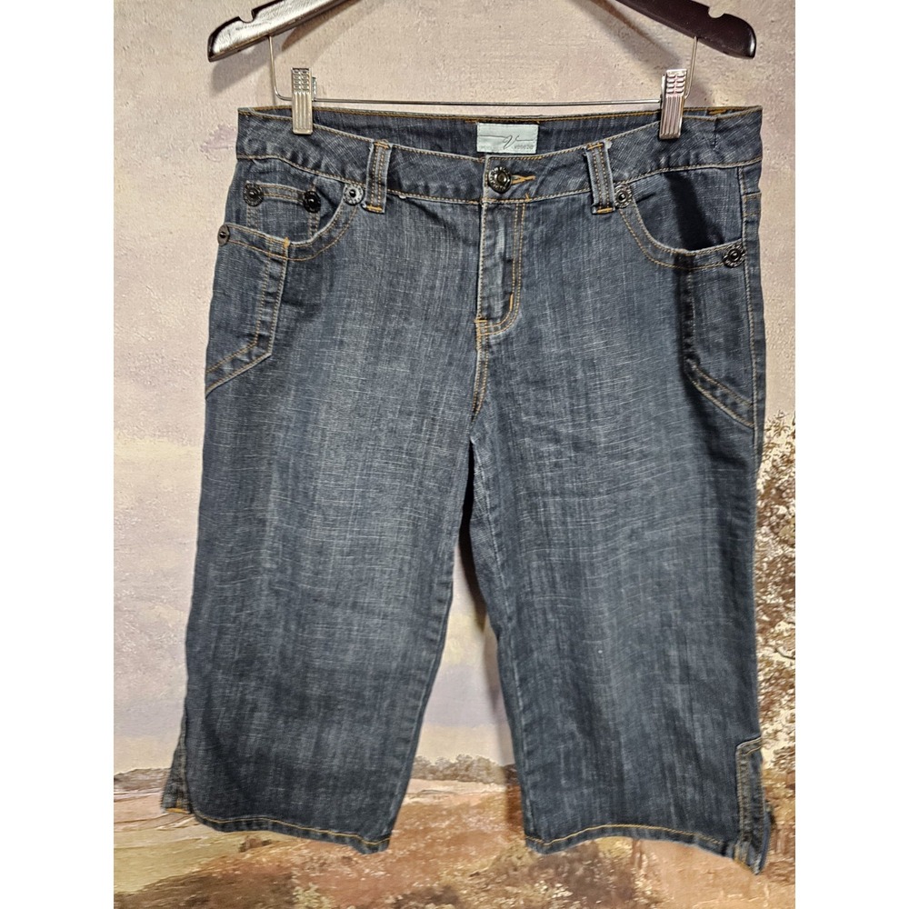 Lane Bryant Venezia Size 16  Women's Capri Belted Jeans Inseam 18 Y2k